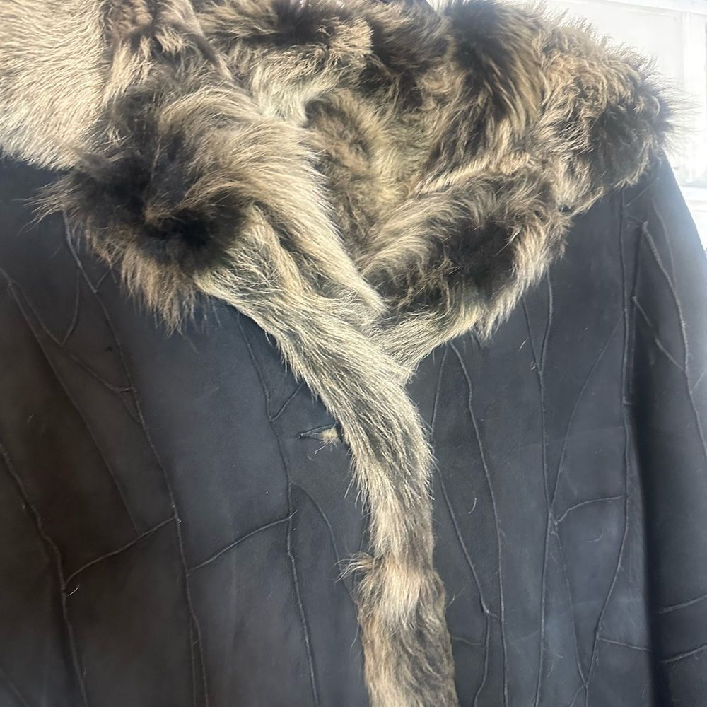 Y2k Reversible Shearling Jacket - image 3